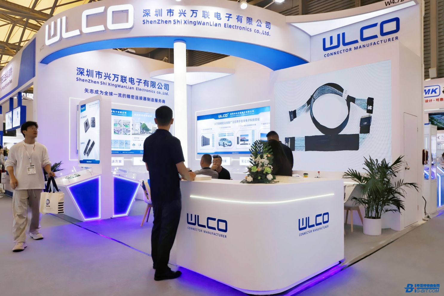 兴万联闪耀慕尼黑电子展：以尖端技术领航连接器行业新征程